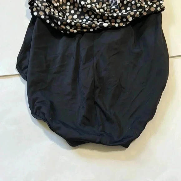 Catalina polka dot one piece swimsuit size 16w - Picture 6 of 7